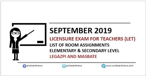 legazpi prc|September 2019 LET Room Assignments: Legazpi, .